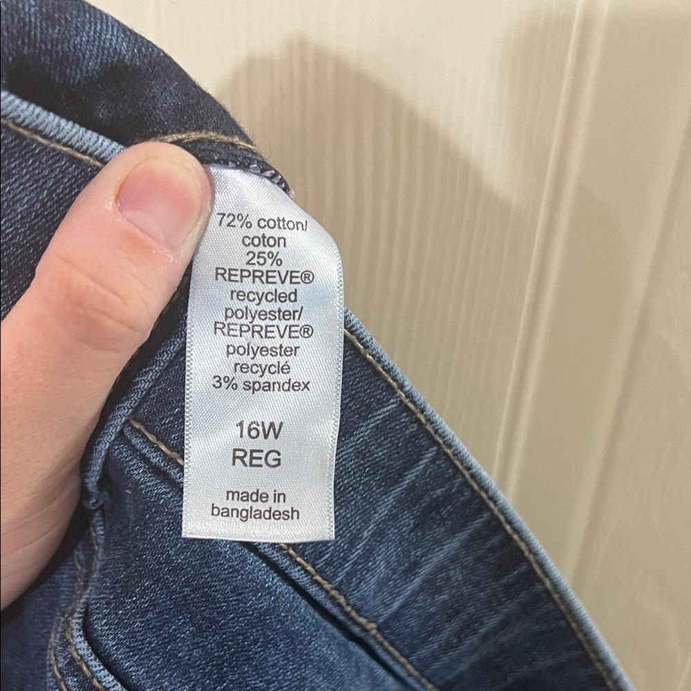 Maurices Dark Navy Flare Jeans - Picture 5 of 5